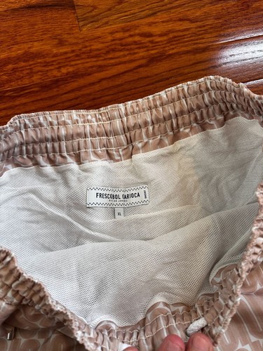 Costume da bagno uomo Frescobol Carioca Rio pantaloncino XL foderato fantasia geometrica 5" - Foto 3 di 9