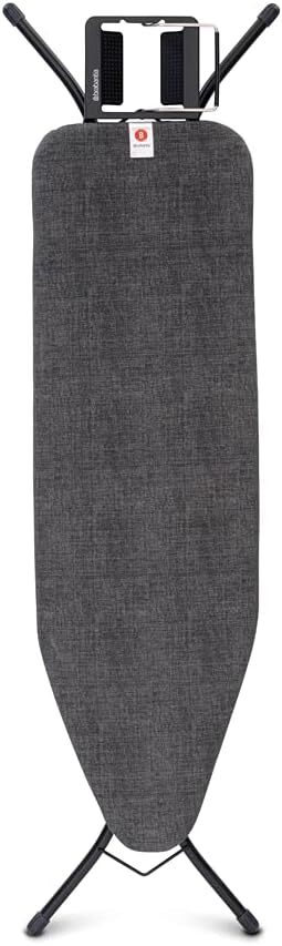 Brabantia - Asse da Stiro B - Per stiro B (124 x 38 cm), Denim Black