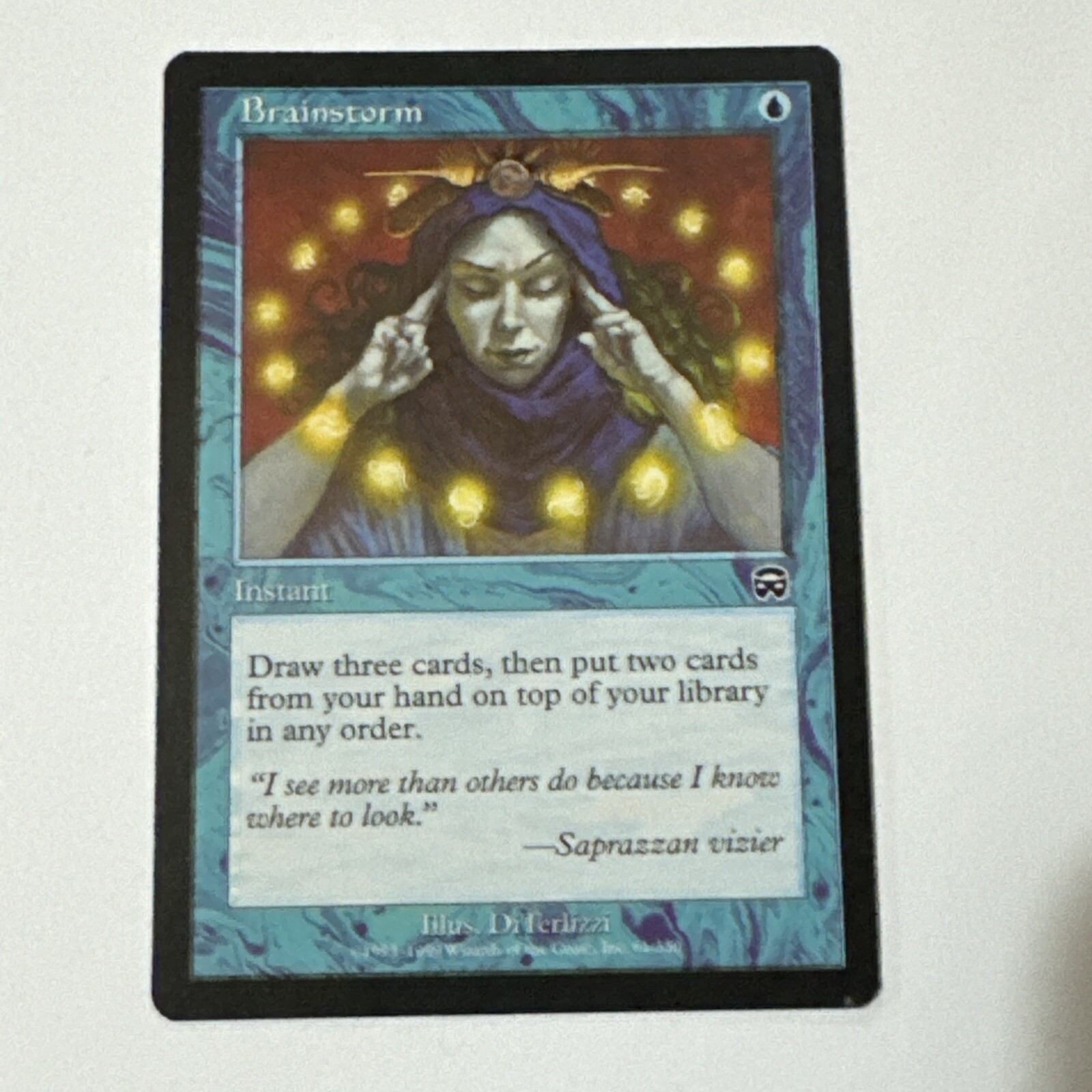 Brainstorm - Magic the Gathering MtG - Mercadian Masques - LP