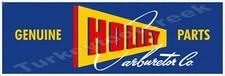 Genuine Holley Parts Advertising Metal Sign 2 Sizes to Choose From