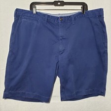 Polo Ralph Lauren Shorts Mens 42 Blue Chino Golfing Golfer Golf Casual Men