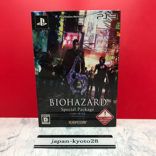 BIOHAZARD 6 Special Package PS3 Capcom Sony PlayStation 3 From Japan JP