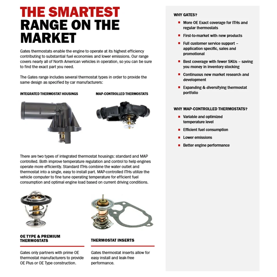 Termostato Gates Premium 170 grados desplazado inferior by-pass para Acura, Honda, Toyota Foto 4 de 4