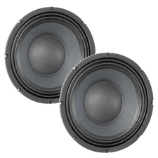 Pair Eminence Deltalite II 2510 10 inch Neo Woofer Replacement Speaker 8ohm 500W
