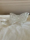 Vintage Fenton Glass Shoe Daisy & Button Victorian Slipper