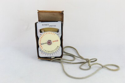Vintage Showa Koden Sunset Unittic Model 31 Selenium Exposure Meter Zero Adjust