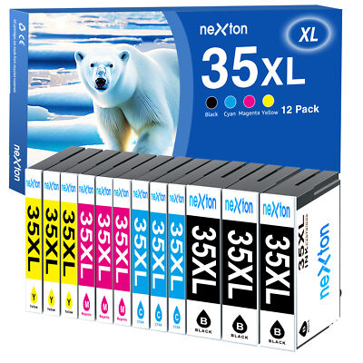 Farbe Set Patronen für Epson 35 XL WorkForce Pro WF-4700 WF-4720 WF4725 WF-4735.