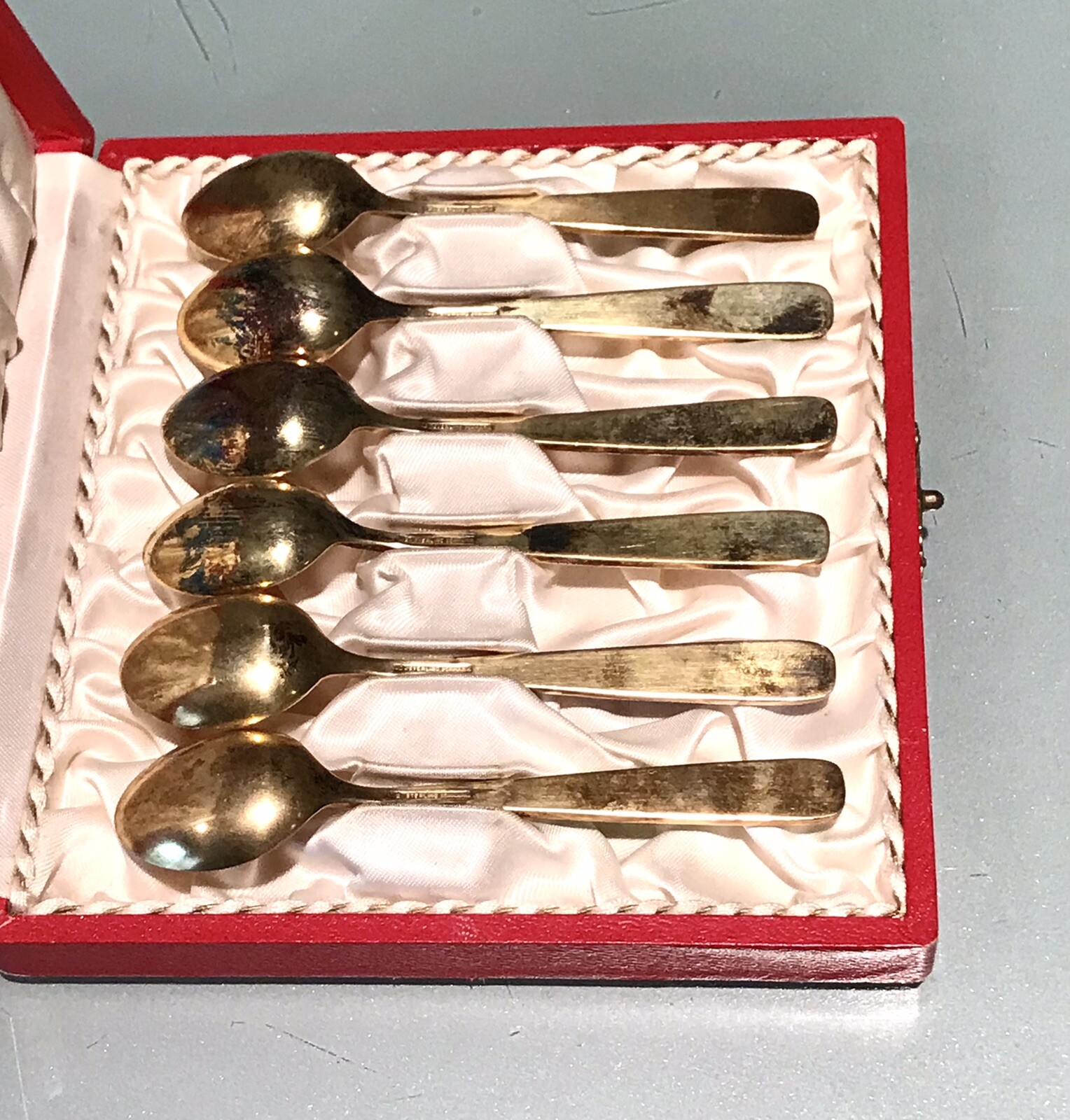 オランダ・ダッチシルバー社純銀(835S)、モカスプーン : ヴィンテージ