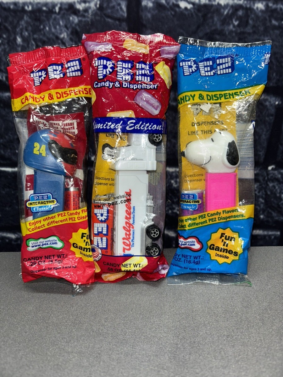 OLD PEZ 90s 森永ペッツ　japanese PEZ　Unopened 6 Vintage 80s & 90s Pez Candy Dispensers-Polar Bear, Jack-o