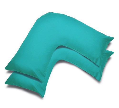 Orthopedic V Shaped Pillow Case Cover Back Support Nursing Pregnancy PACK OF 2 - Picture 20 of 23