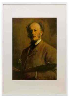 John Everett Millais Selbstportrait A3 A4 gerahmter Druck Bild