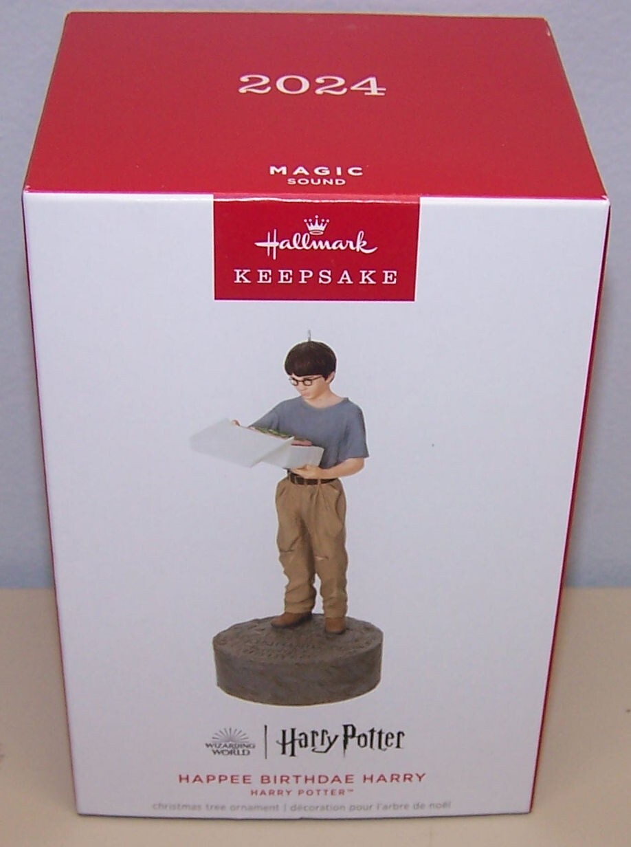 2024 Hallmark Keepsake Ornament Happee Birthdae Harry Potter