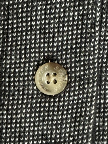Vtg Starter Pittsburgh Steelers Polo Shirt Mens M Gray NFL Football - Picture 5 of 7