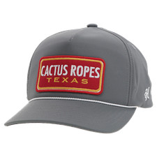 Hooey Men's "CR105" Cactus Ropes Grey Snapback Hat CR105