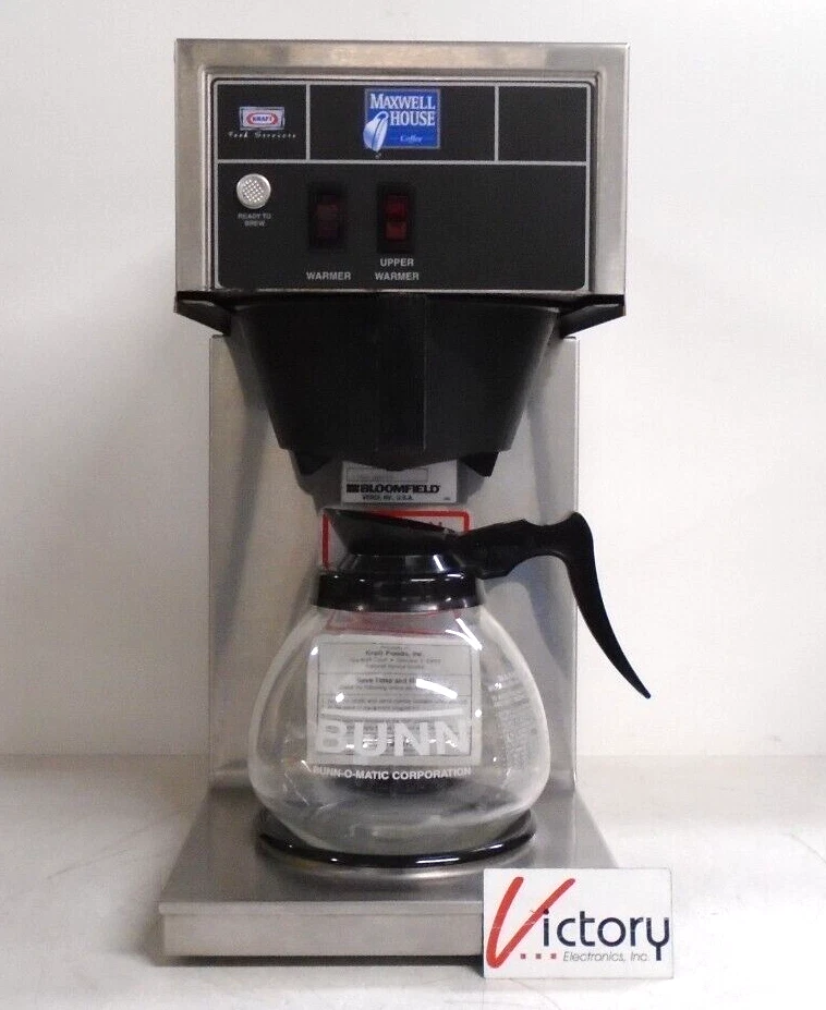 Bloomfield Koffee King 8543KFT 2 Warmer In-Line Pourover Coffee Maker w/1 Carafe - Image 2 of 4