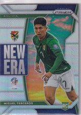 Panini 2024 Copa America Prizm No. 2 Miguel Terceros New Era Rookie Silver