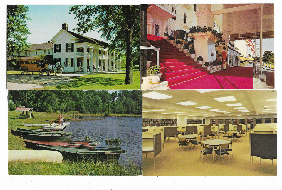 Lot of 48 MI Michigan Postcards Detroit Escanaba Gladstone Ironwood