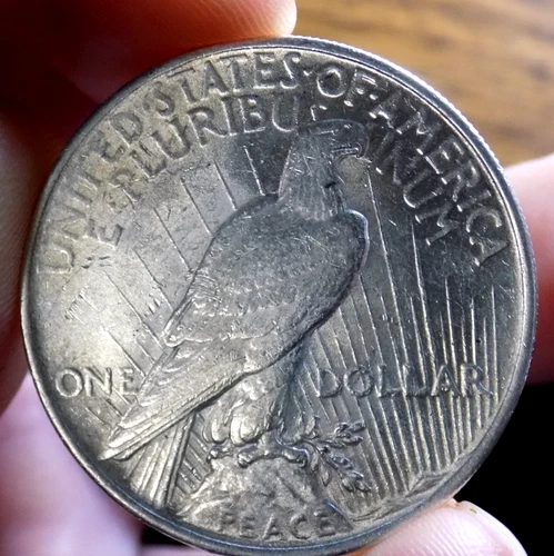 PEACE SILVER DOLLAR 1922 FROSTY UNC 90% SILVER DOLLAR