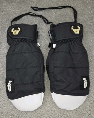 Crab Grab Mermitten Mitt - Women's Black &white Size LARGE