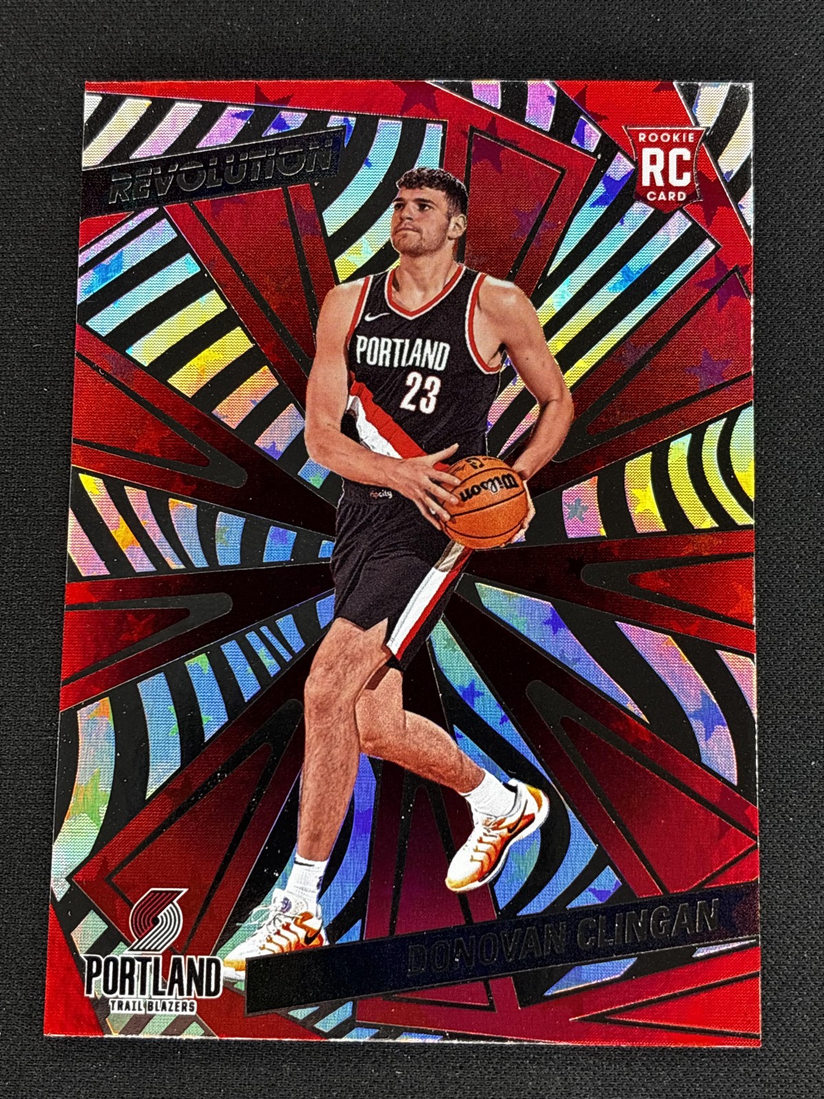 2024-25 Panini Revolution #108 Donovan Clingan Astro