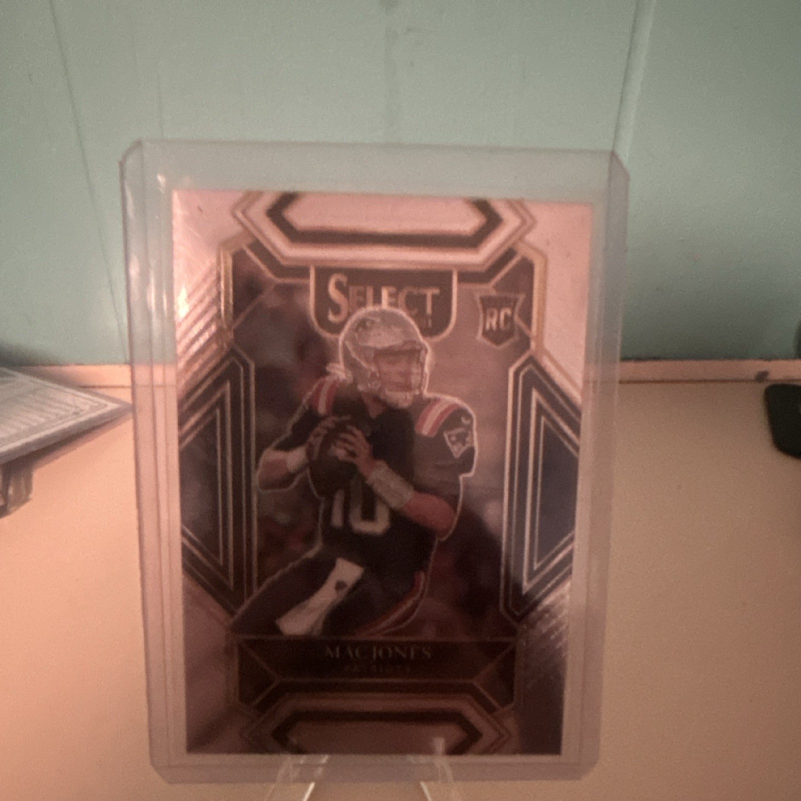 2021 Panini Select Mac Jones Rookie #251 Club Level Patriots NFL Card