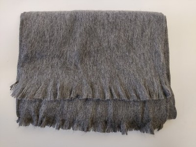 TRESART CACHE SCHAL ALPAKA MIX STRICK GRAU HALSTUCH WINTERSCHAL UNISEX ONE SIZE