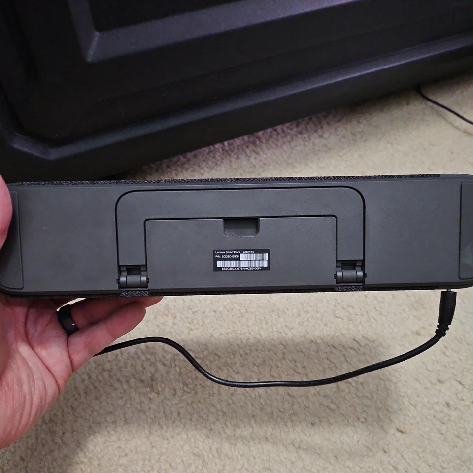 Base inteligente Alexa integrada Lenovo HA-200 27845B (P/N) SG38C43976.  ¡Con cable de CA! Foto 4 de 4