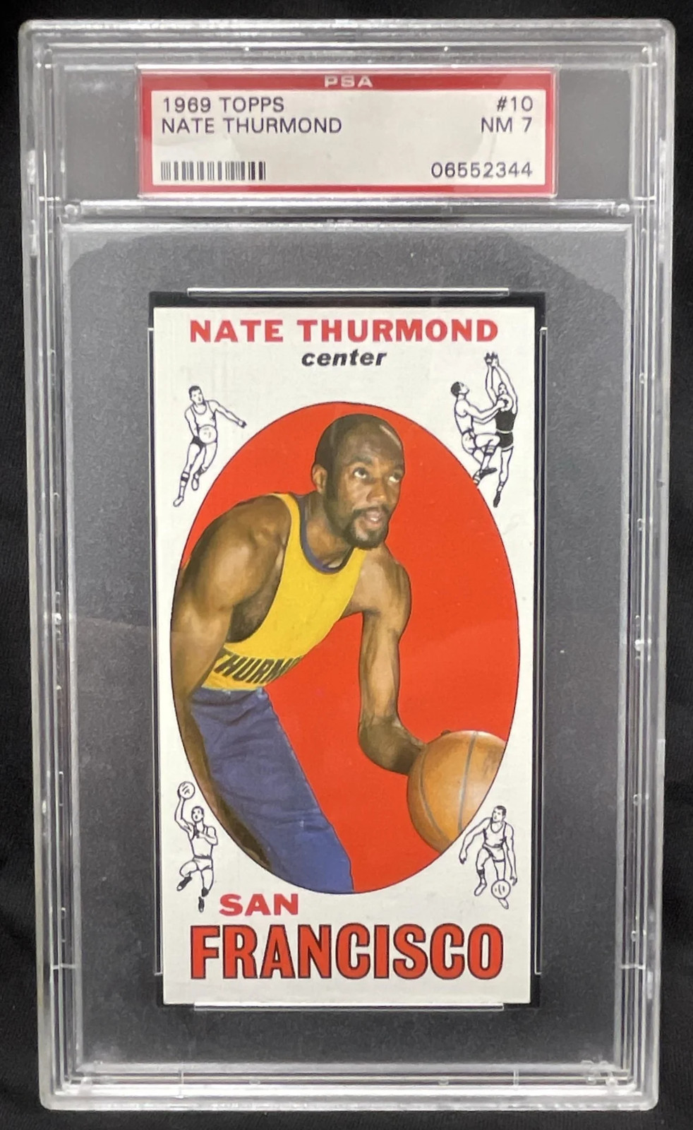 1969-70 Topps #10 Nate Thurmond RC PSA 7