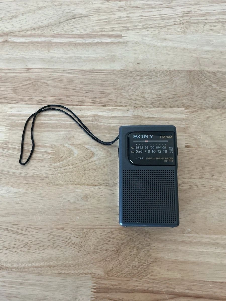 Sony Pocket Portable AM/FM Radios with Headphone Jack for sale | eBay