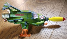 HighRes Dinky No 351 UFO Interceptor Yellow/Red Nose Missile Reproduction Shado