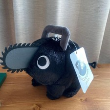 Chainsaw Man Plaza Limited Black Pochita Plush Doll From Japan