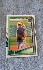 2025 Panini Donruss - Optic Rated Prospects Jacob Misiorowski #128 (RC)