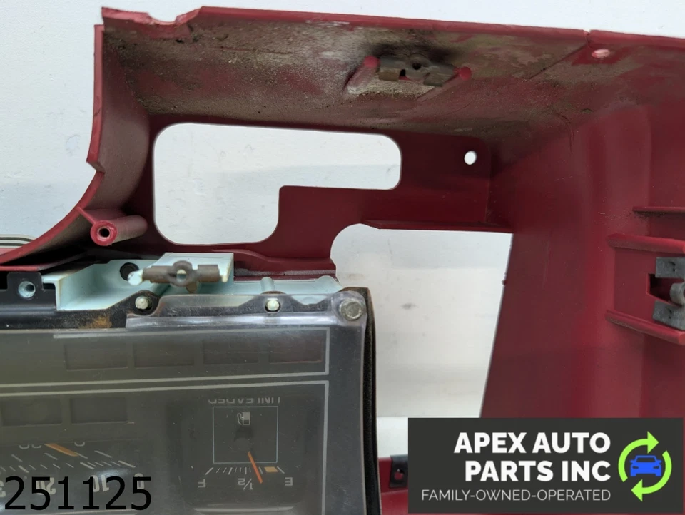 OEM 1979 Chevrolet El Camino 3.9L Speedometer Gauge Cluster Red Foto 3 de 4