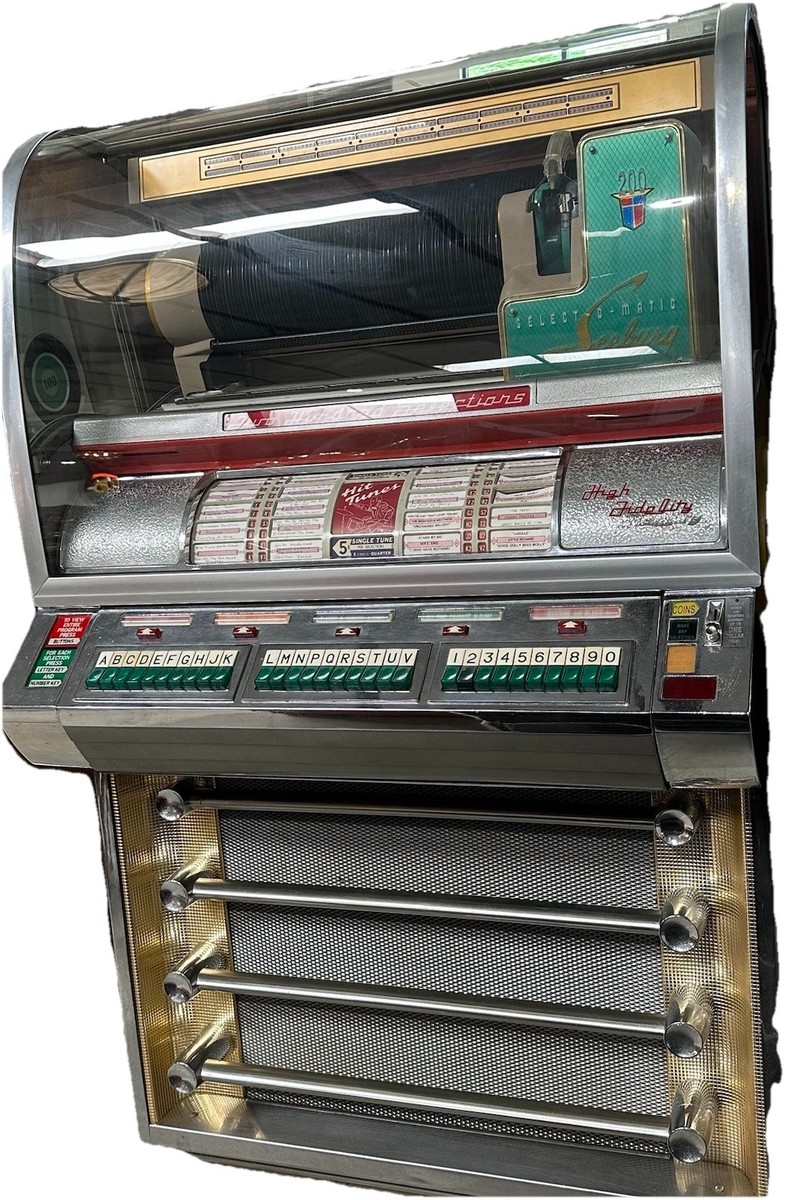 Seeburg M100B jukebox 1950-'51 - Jukebox Doc Den Bosch