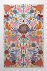 Multicolor Wool Area Rugs, Animal Print Bohemian Carpet Hand Tufted