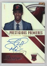 2014 Prestige Prestigious Premieres Signatures Premium Shabazz Napier Auto pu3