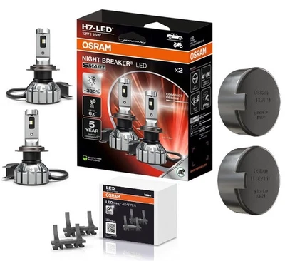 OSRAM NIGHT BREAKER LED H7 330% Set für Fiat 500 2007-2016 LEDCAP11 64210DA04 - Bild 1 von 4