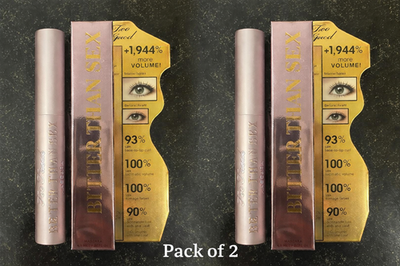 #ad #ad TOO FACED Better Than Sex Volumizing Mascara .27oz Full Size PACK 2 $24.99