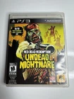 Red Dead Redemption Undead Nightmare (Sony Playstation 3 PS3, 2010) CIB COMPLETE