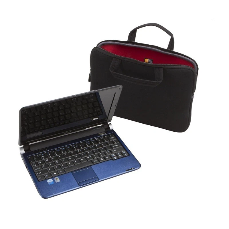 Funda de neopreno Case Logic 12" con bolsillo negra para Chromebook, Tablet, iPad Foto 4 de 4