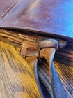 Antique US Cavalry Leather Saddle Bag WWII Horse Western — photo 6