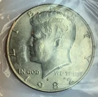 1982-D UNCIRCULATED KENNEDY HALF DOLLARS IN PRIVATE MINT CELLO