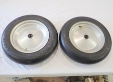 Vintage Spindle Mount Aluminum Wheels Skinny 15 Inch Sandrail Dragster Vw Rims