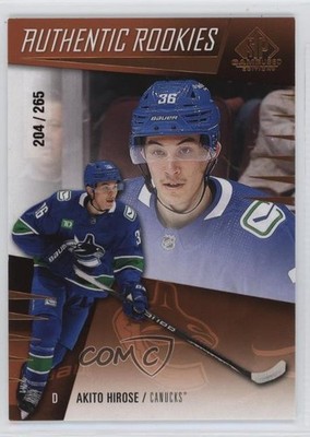 2023 SP Game Used Authentic Rookies Bronze /265 Akito Hirose #220 Rookie RC 1q7q