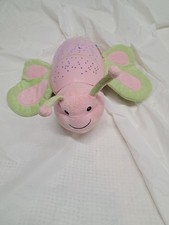 Summer Infant Slumber Buddies Pink Ladybug Night Light  Sounds, new batteries