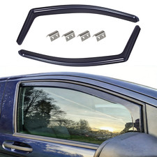 2-Tlg Windabweiser Regenabweiser Für Mercedes Vito W447 Ab 2014 Schwarz Smoke