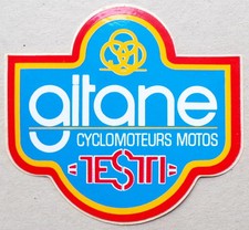Gitane Testi - Cyclomoteurs Motos - Autocollant Vintage