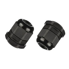 M20 IP68 Nylon Cable Gland Joint Adjustable for 6mm-12mm Dia Wire Joint,5Pcs