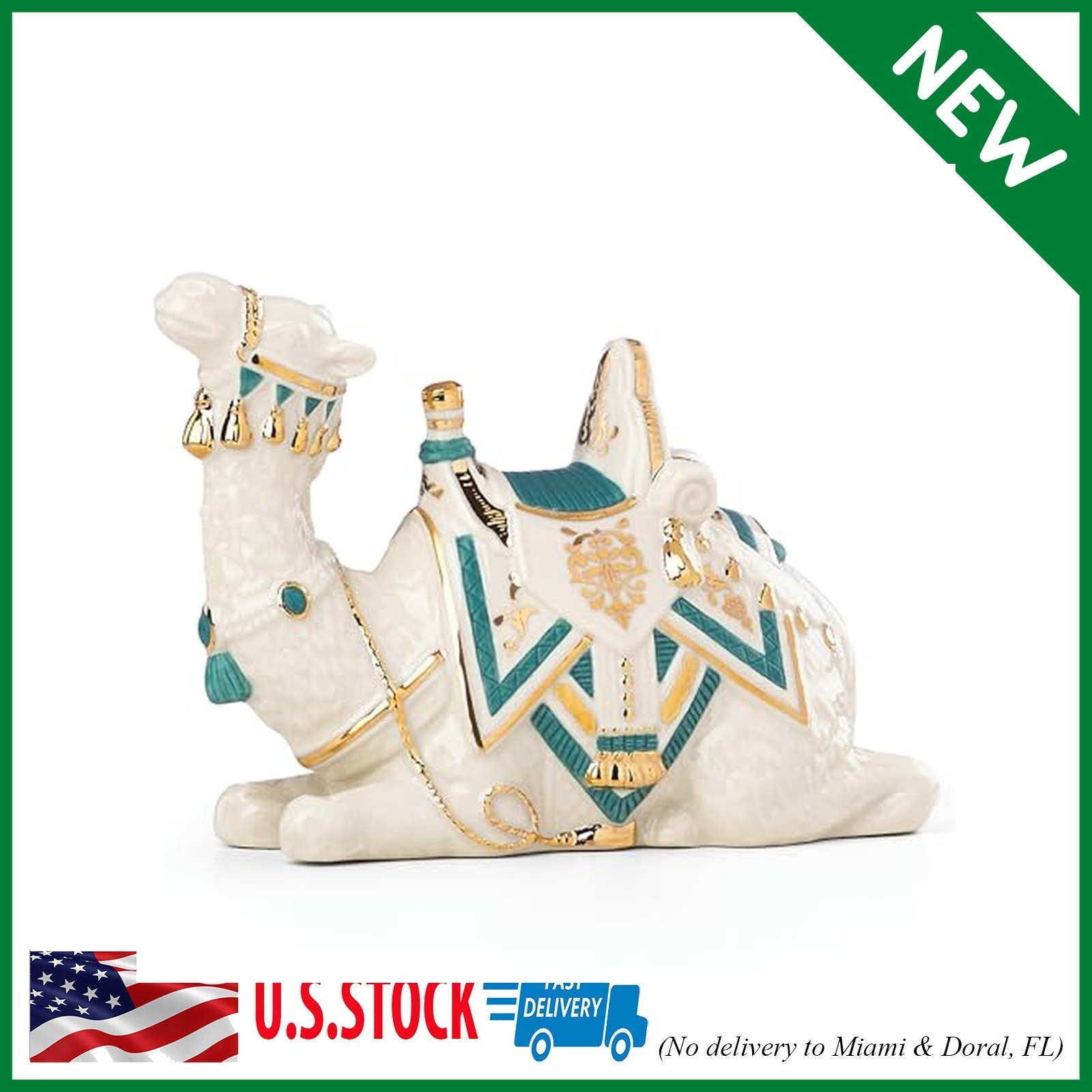 Lenox First Blessing Nativity Teal Camel Figurine