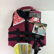 RONIX Girl's Laguna CGA Life Vest Child 30-50 Lbs Plum $109.99